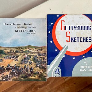 Vintage Gettysburg Booklets: Frederic Ray Sketches & Civil War Stories