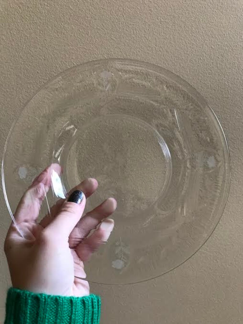 VINTAGE Ten Small Serving Plates
