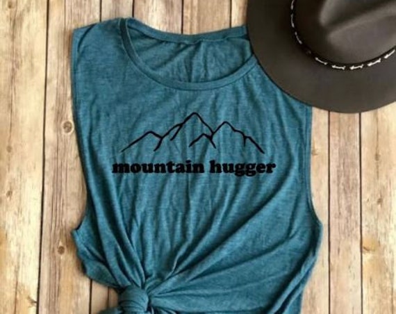 Mountain Shirt|Mountain Tank|Mountain Hugger|Take A Hike Shirt|Womens Tank|Women Hike|Hiking Shirt|Hiking Tank|Fitness Tank|Hike Women