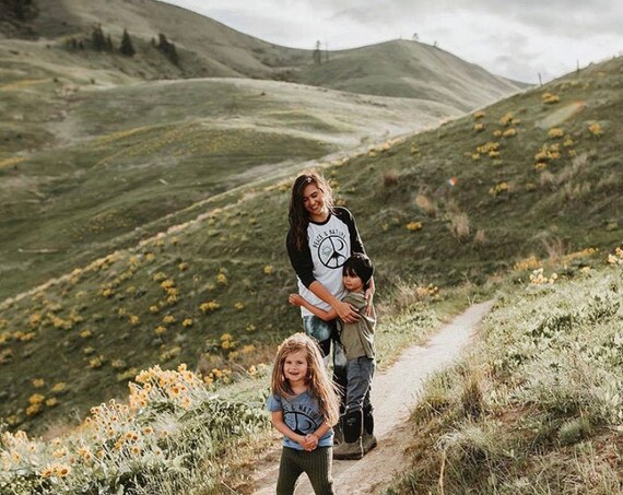 Peace Shirt|Nature Shirt|Unisex Shirt|Womens Clothing|Mens Clothing|Fall Tee|Mountains|Hiking Shirt|Adventure|Camping|Climbing|Womens Shirt