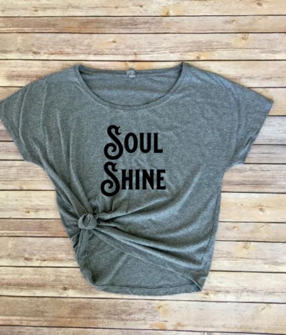 Soulshine Shirt | Soulshine Allman Brothers | Womens Shirt | Womens Tee | Boho Tee | Bohemian Womens Clothing| Yoga | Road Trip Shirt