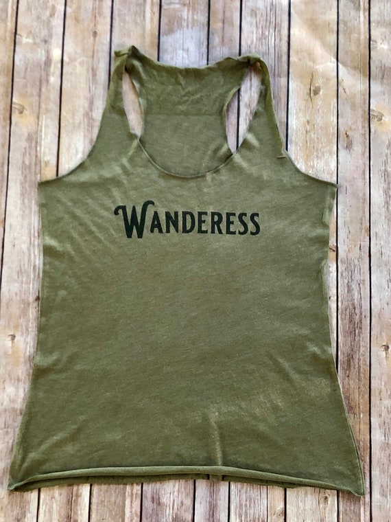 Wanderess Shirt | Wander | Hiking | Wanderlust | Adventure | Camping | Womens Tank | Tank Top | Womens Shirt | Roadtrip Shirt