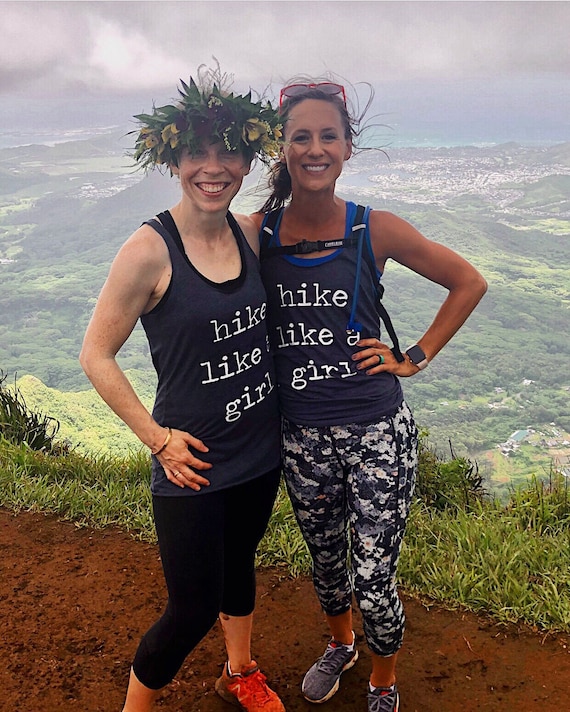 Hike Like A Girl | Hiking Shirt | Hiking Tank | Womens Tank | Womens Shirt | Adventure | Explore | Outdoors | Womens Clothing | Hiker Shirt