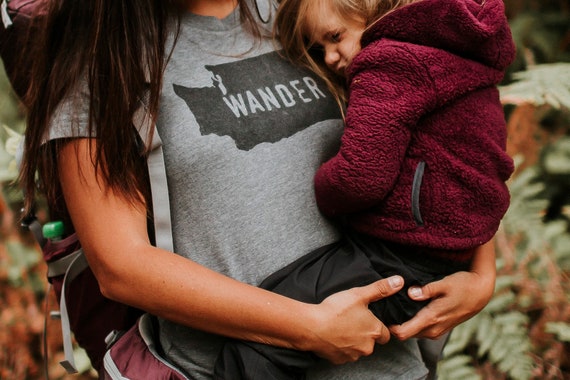 Wander Shirt | State | Home Shirt | Home State | Unisex Clothing | Womens Shirt | Mens Shirt | Hiking Shirt | Camping | Roadtrip |