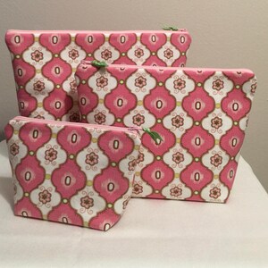 Vintage Zipper Bag;  Women&#39;s Travel Bag;  Women&#39;s Zipper Bag;  Makeup Organizer