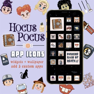 Hocus Focus Halloween App Icons