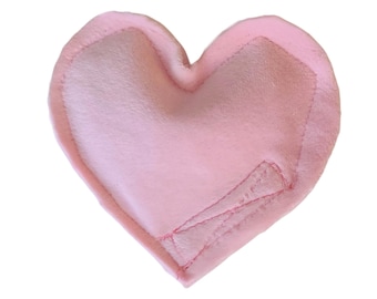 Pink Fuzzy Heart