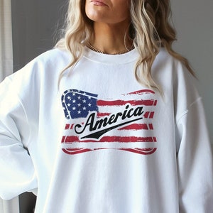 America Beer Sweatshirt, 4th of July, USA Sweatshirt, Independence Day, Patriotic, Merica, Memorial Day, American Flag, Beer Sweatshirt