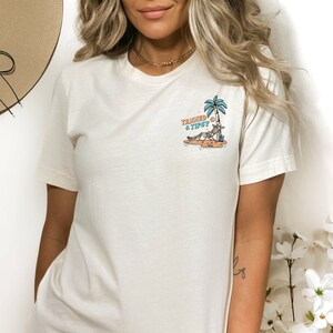 Tanned and Tipsy Tshirt, Skeleton Shirt, Summer Tee, Retro Skeleton, Day Drinking, Lake Shirt, Beach Shirt, Vacation, River Shirt,Summer Fun