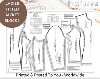 Ladies fitted jacket new arrivals