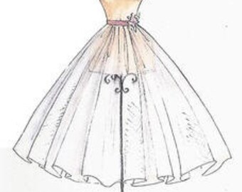 Full Circle Skirt- SIZES 8 TO 22-Design Your Own Pattern -Professional Pattern Blocks -Slopers, For Pattern Cutters, Designers & Dressmakers