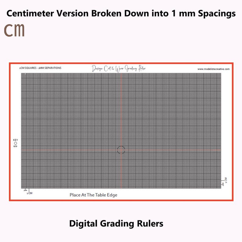 Course Ruler Guide Mini Grading Course - Traditional Grading Ruler in PDF Format - CM ...