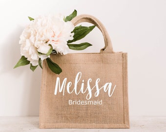 Bridesmaid Gift Bag Personalized Thank You Gift Bag Idea Bridal Party Gift Idea Wedding Day Bridesmaid Gift Idea Bridesmaid Proposal Gift