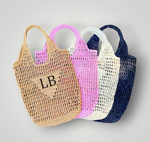 Personalized Beach Tote Bag for Women Girls Trip Gift Idea