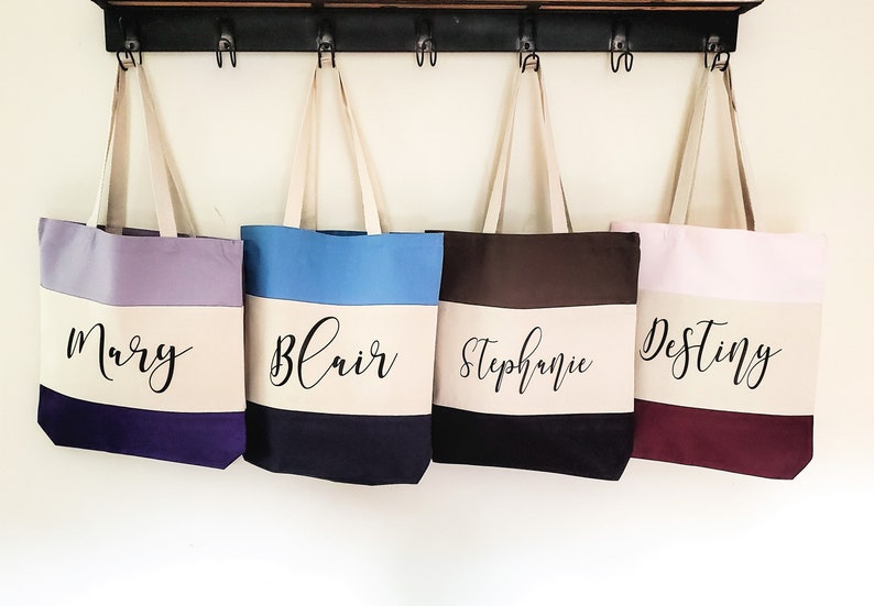 Personalized Tote Bag Girls Trip Bag Girls Trip Gift Canvas Etsy Canada