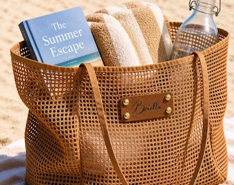 Beach Bag Girls Trip Favor, Bachelorette Gift Bag, Girls Trip Gifts Beach Tote Travel Bag for Mom, Personalized Birthday Gift for Her