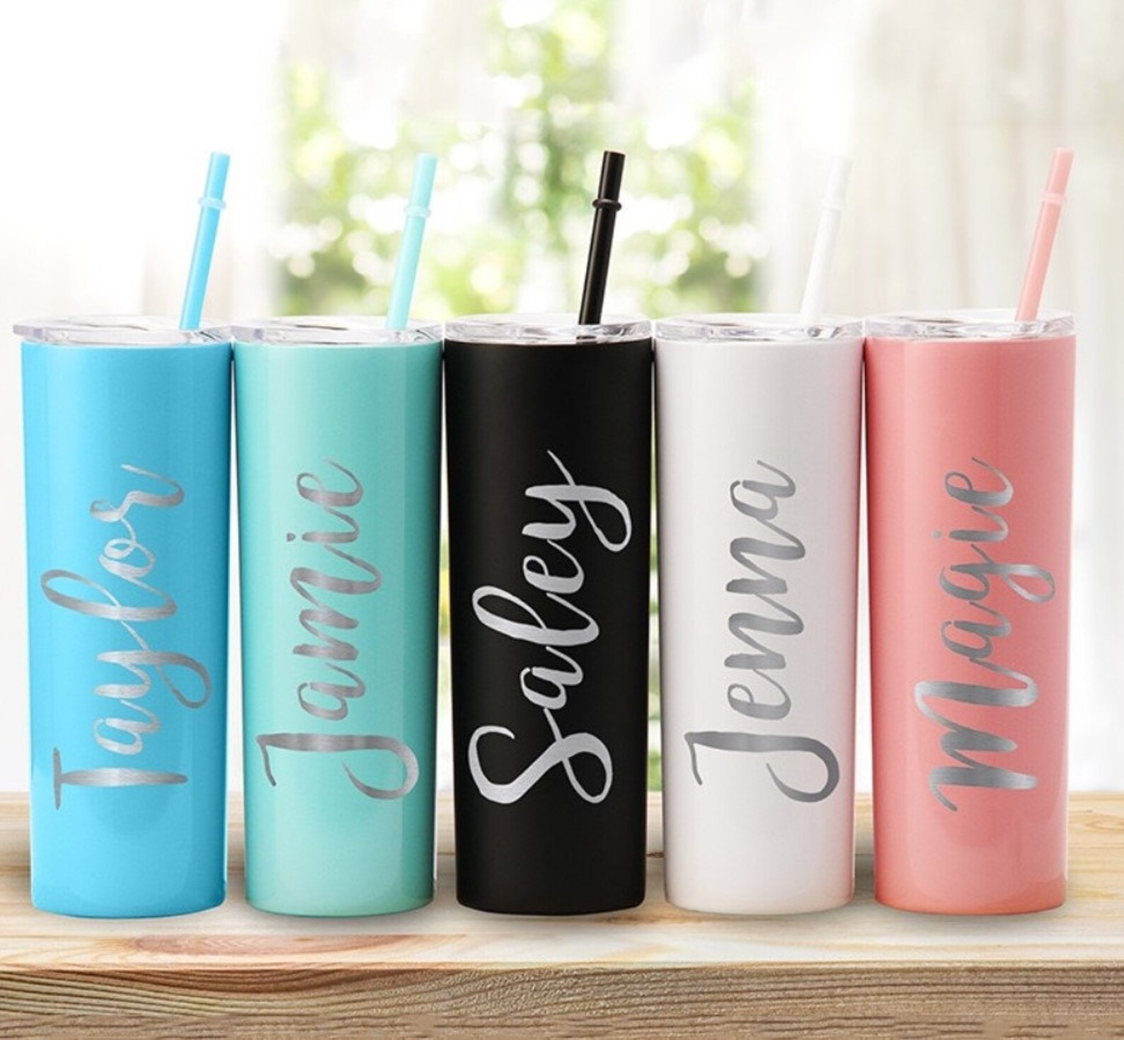 Custom Name Vinyl Decal Name Sticker Monogram Decal Tumbler Etsy