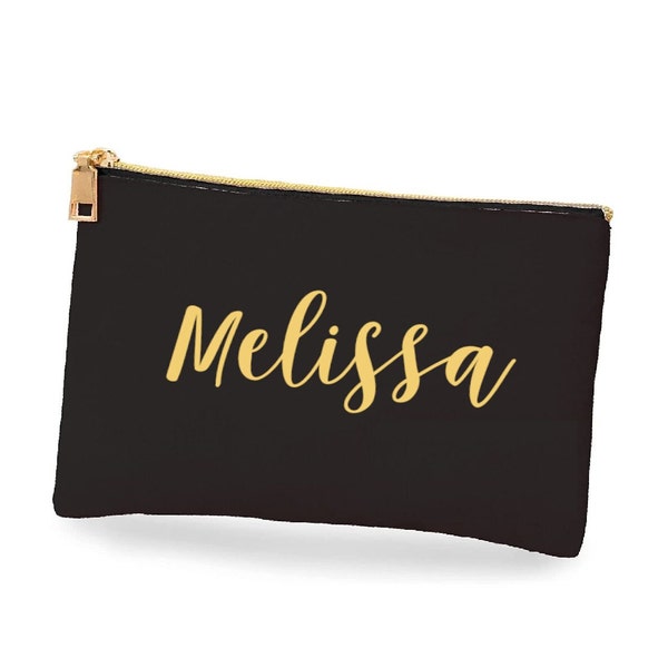 Personalized Makeup Bag for her Gift for Her Birthday Party Favor Teenage Party Favors Cosmetic Bag with Name Girls Trip Gift 2024