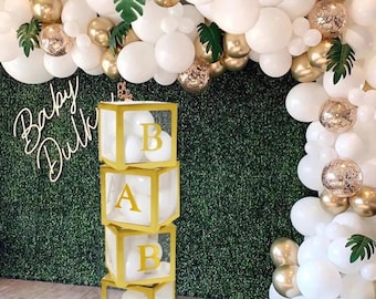 BABY Blocks: Baby Shower Photo Prop Decoration