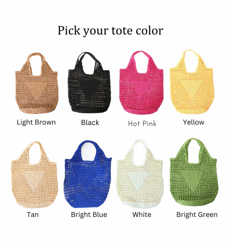 Personalized Raffia Beach Bag: Handwoven Bachelorette Party Favor, Mothers Day Gift Idea image 4