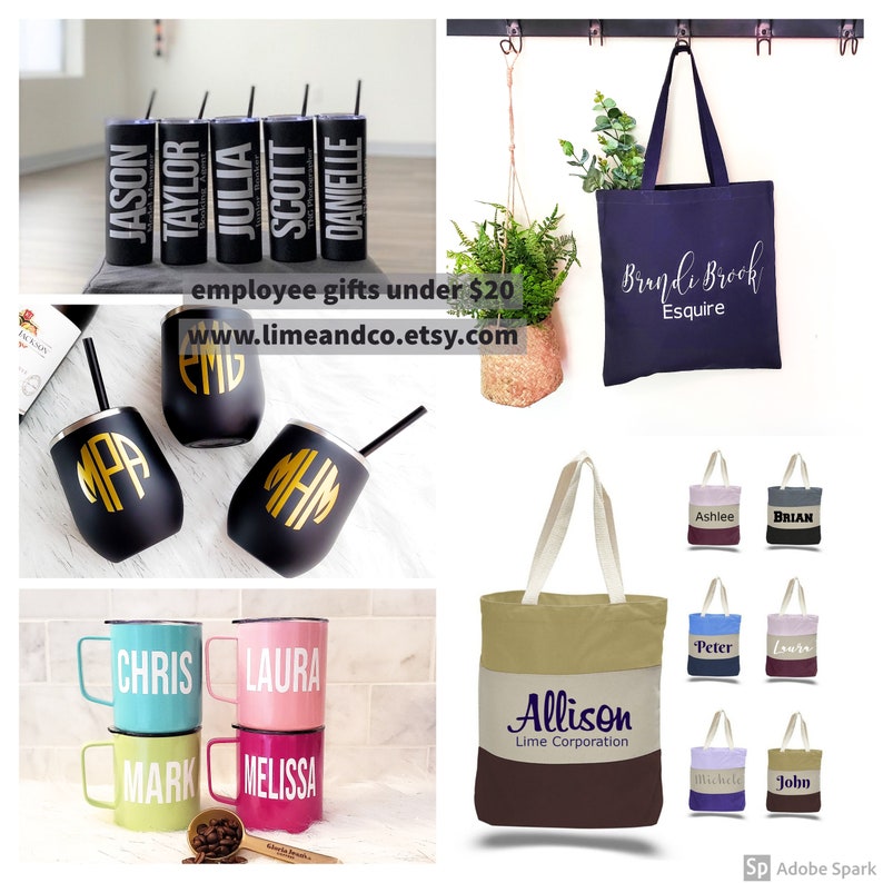 Stainless Steel Water Bottle Employee Appreciation Gift Etsy