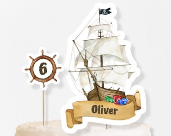 Pirate Ship Cake (And Everything I Know About Fondant) | Cake Lab
