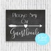 Please Sign Our Guestbook Chalkboard Sign Printable Instant Download ...
