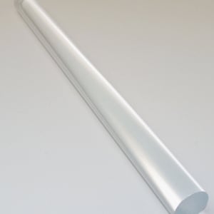 Clear Acrylic Plastic Extruded Plexiglass Rod Lucite Diameter 1/2&quot; 3/4&quot; 7/8&quot; 1&quot; by 18&quot; Length