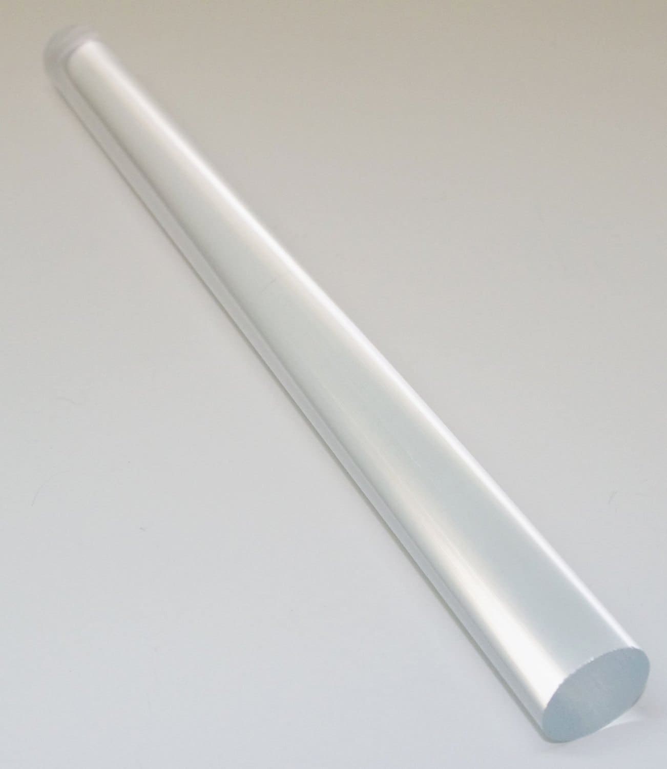 Clear Acrylic Lucite Plastic Round Solid Rod Craft and Hobby Building  Supplies 1/8 3/16 1/4 1/2 3/4 1 Diameters Custom Lengths 