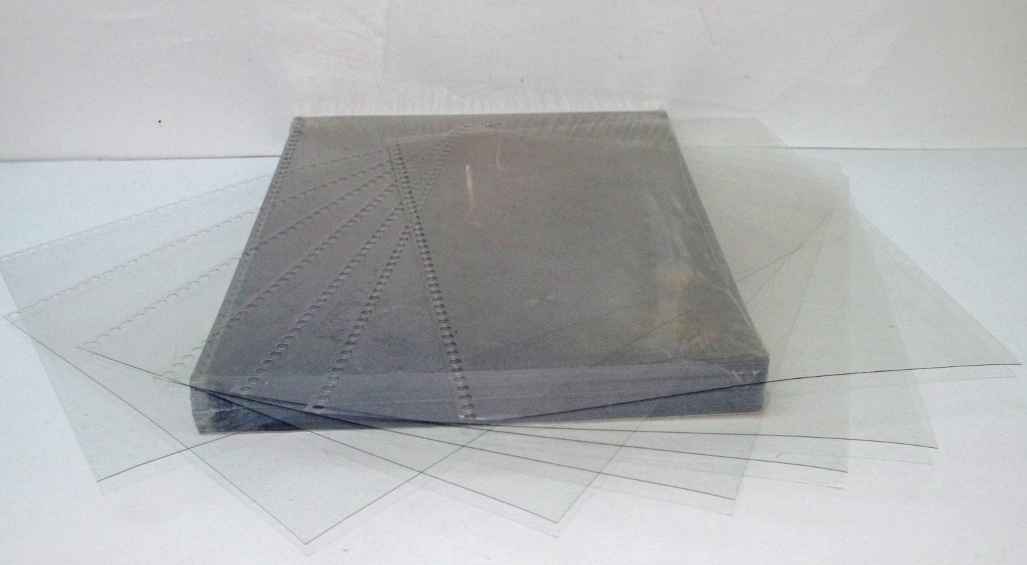 Qty of 12 Clear Cover Plastic Binding Sheet 9x11 Etsy