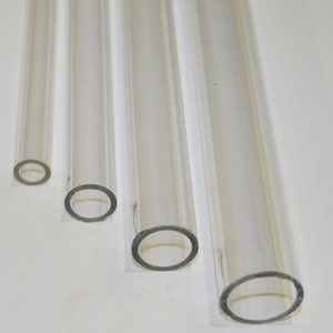 3/8 Diameter 24 Long Clear Acrylic Plexiglass Lucite Tube 3/8 Diameter 24 Long Clear Acrylic Plexiglass Lucite Tube