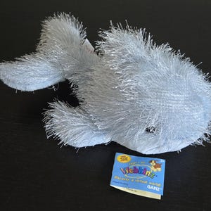 Webkinz Ganz BLUE WHALE HM356 Plush 8&quot; Pre Owned With Code FISH Stuffed Animal Toy