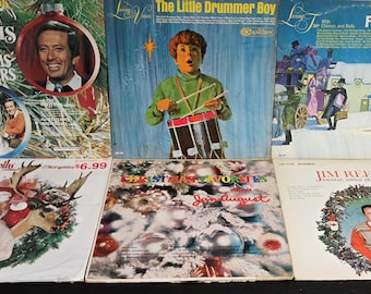 Vintage Weihnachten Schallplatten: Urlaubslieder - 1960er-1980er Jahre