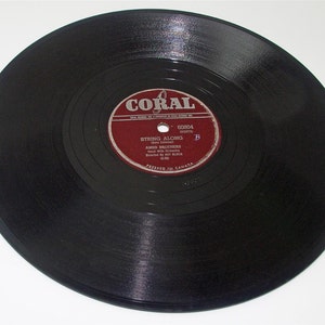 Ames Brothers String Along / Absence Makes the Heart Grow Fonder Coral 60804 78 rpm Record