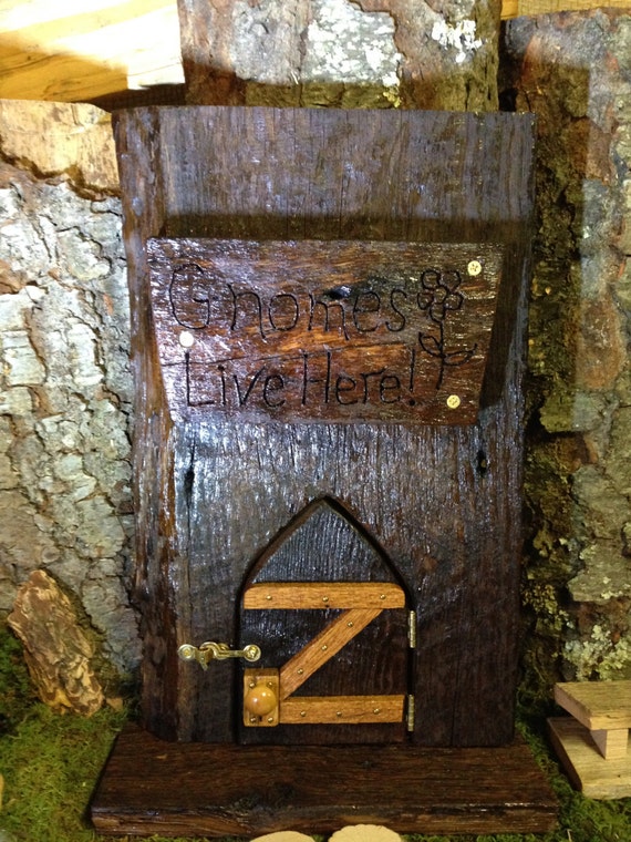 Fantasy Fairy Doorfairy Doortooth Fairy Doorrustic Fairy Etsy