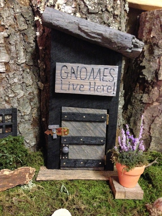 Fantasy Fairy Doorfairy Doortooth Fairy Doorrustic Fairy Etsy