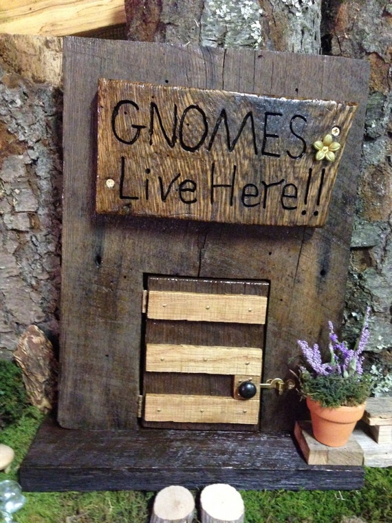 Fantasy Fairy Doorfairy Doortooth Fairy Doorrustic Fairy Etsy