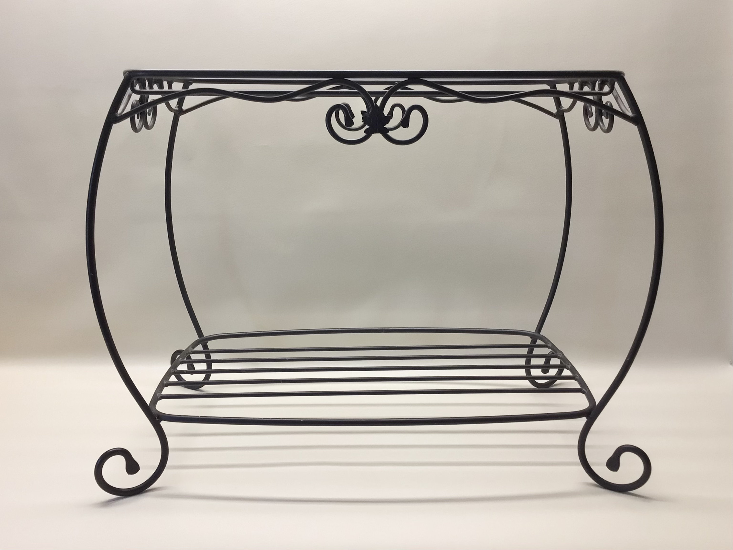 Longaberger Wrought Iron Hope Chest Stand End Table Side Etsy