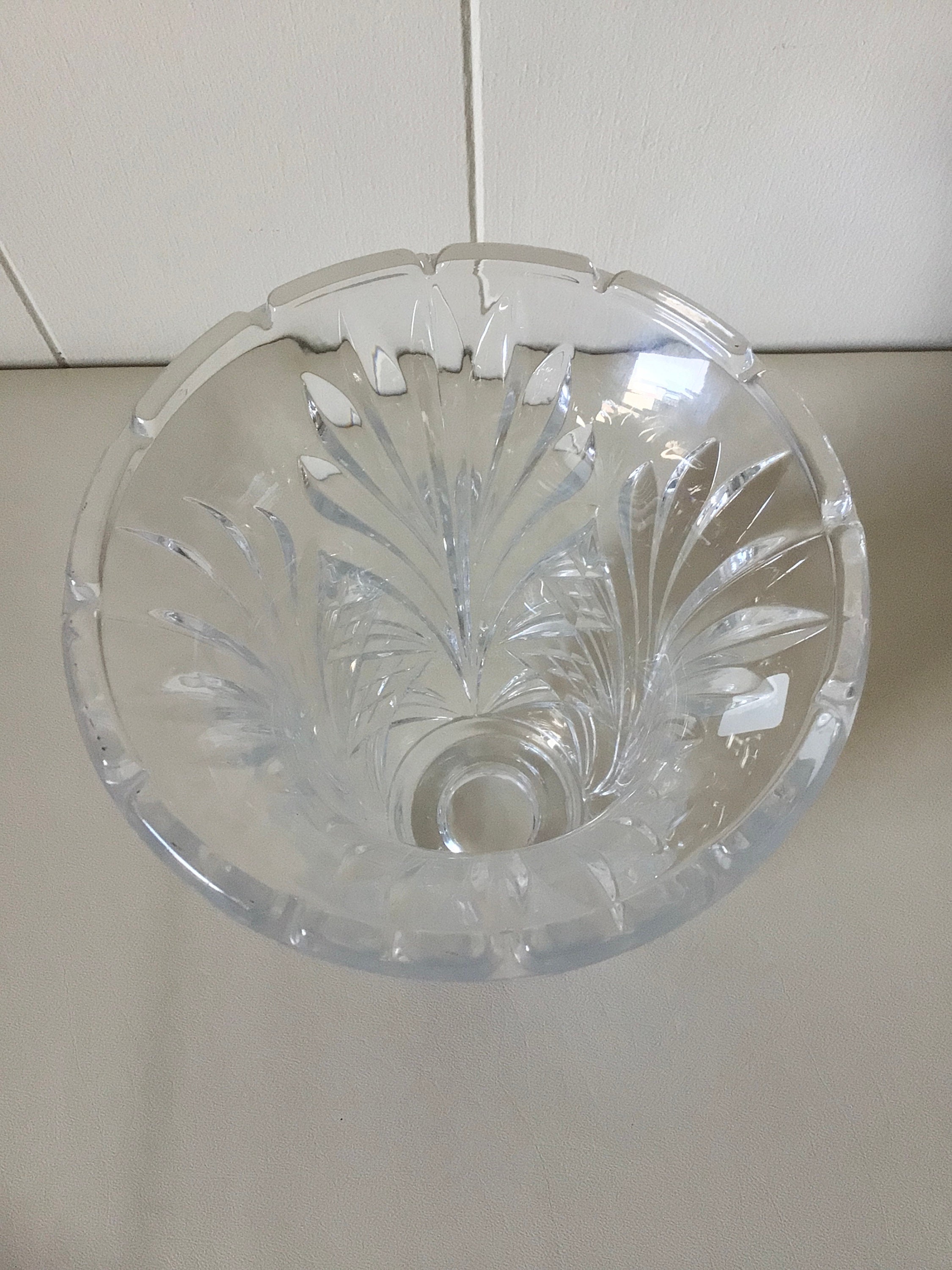 Towle Full Lead Crystal Vase Made in USA Etsy