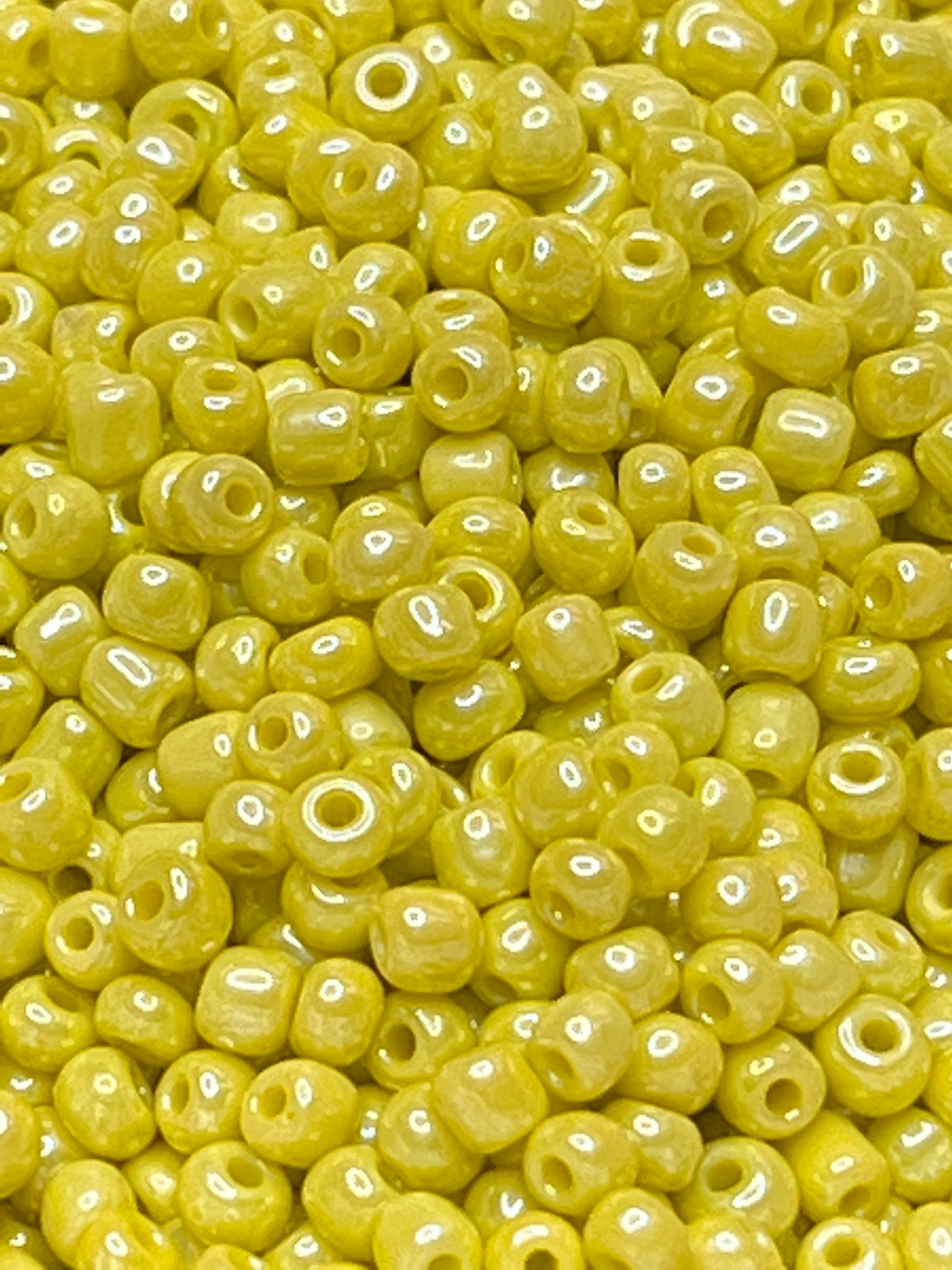 Matte Iridescent Glass Seed Beads, 4mm 6/0 Glass Round Seed Beads, Matte  Orange AB Seed Beads, Rocailles Beads, Beading Supplies #1177