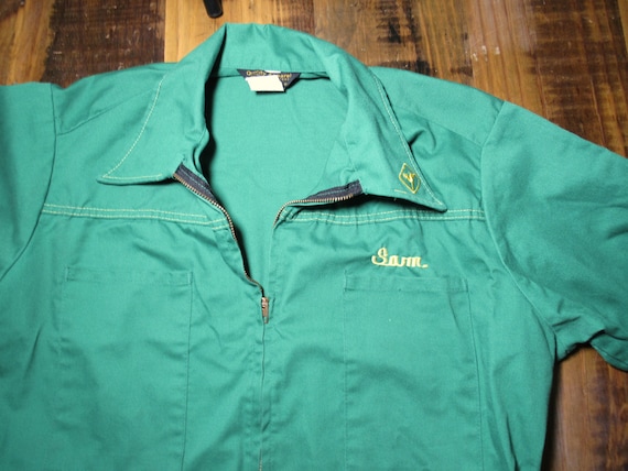 Vintage 80's John Deere Protexall Coveralls Size Large Mechanic