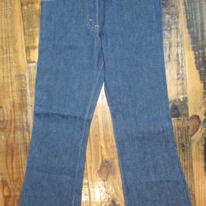 Vintage 70&#39;s Levis USA Orange Tab Flare Bell Bottoms Women&#39;s Size 26 x 26