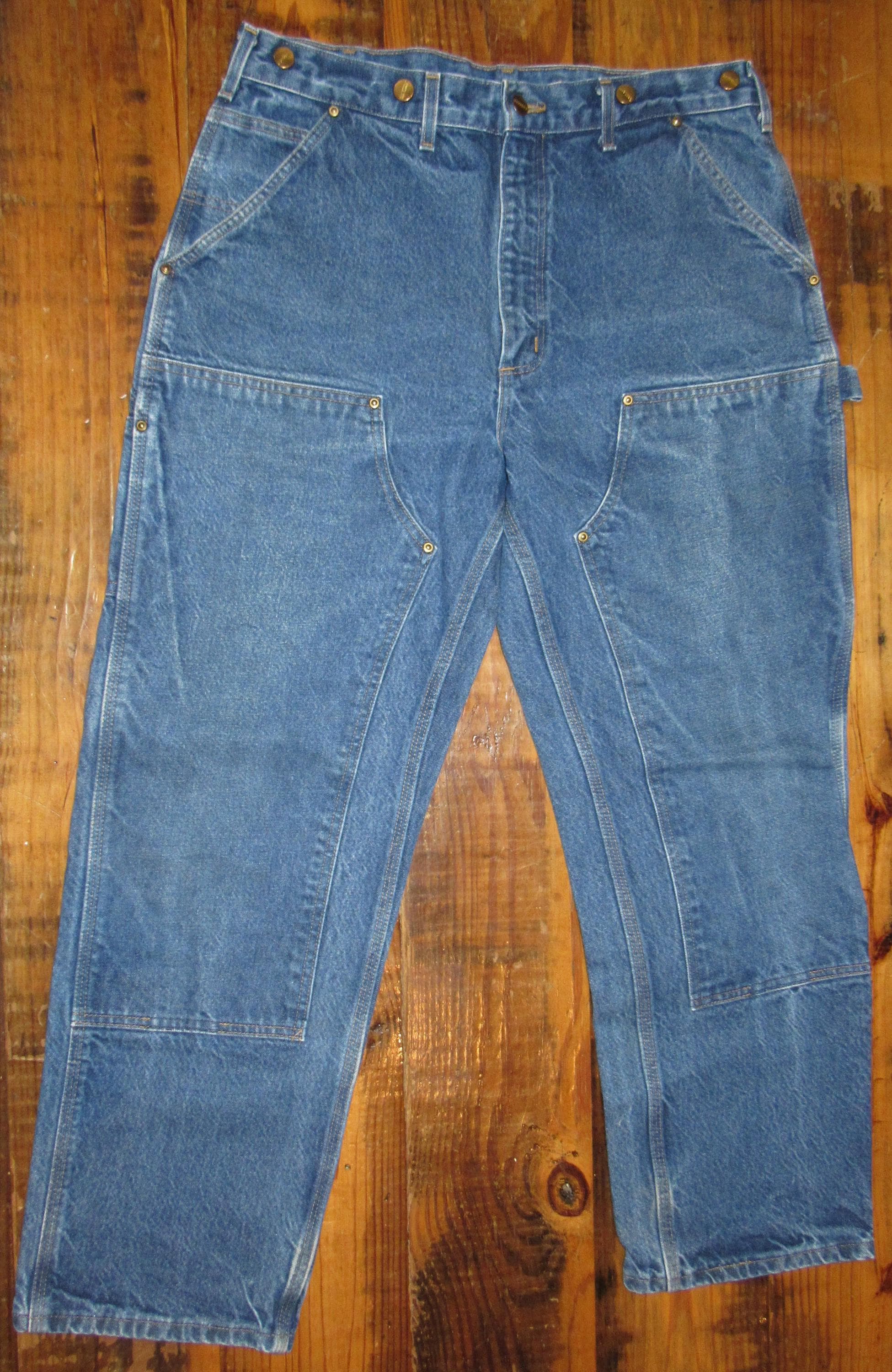 Mens Double Knee Jeans 34