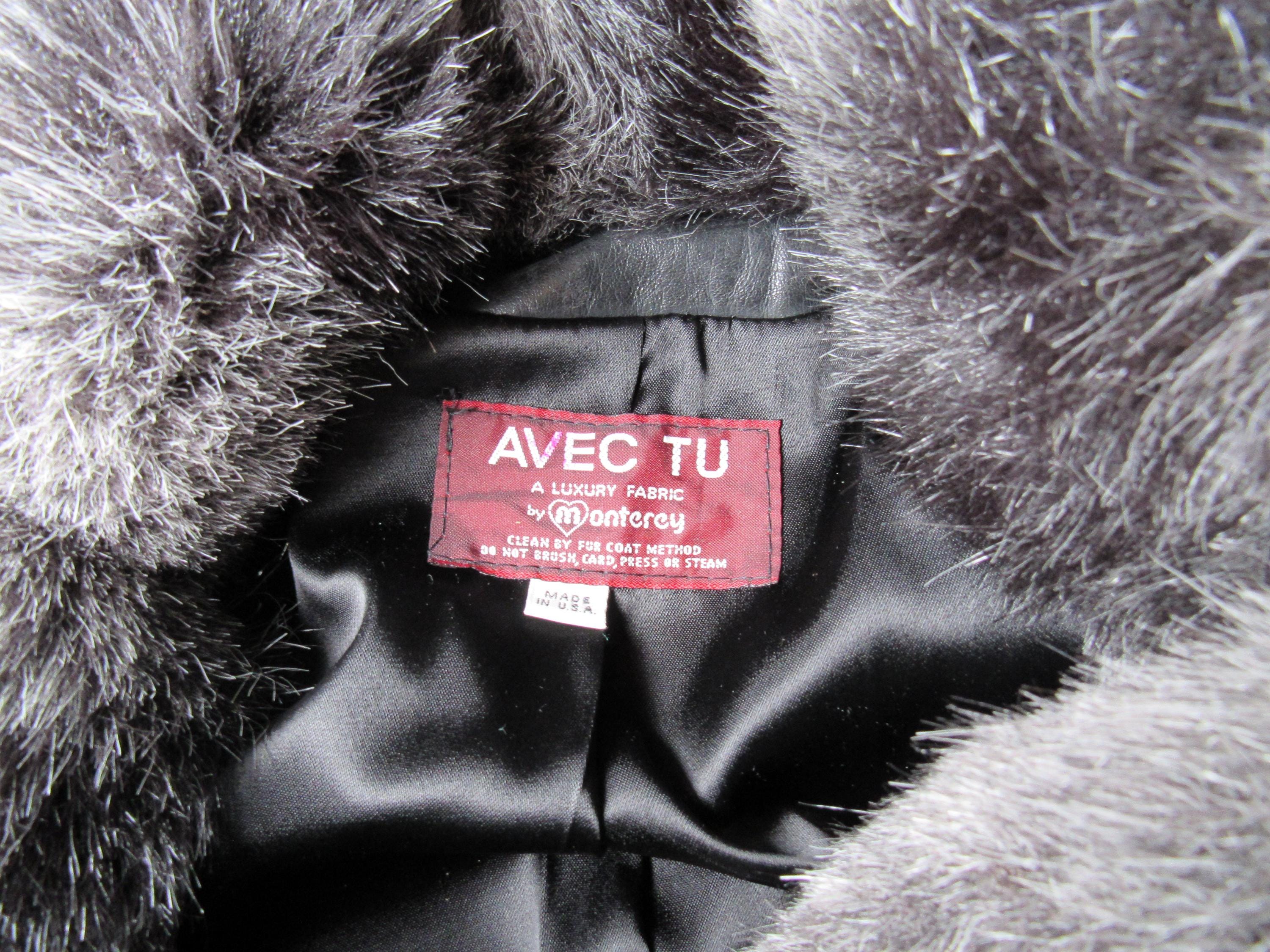 Avec tu fur coat deals