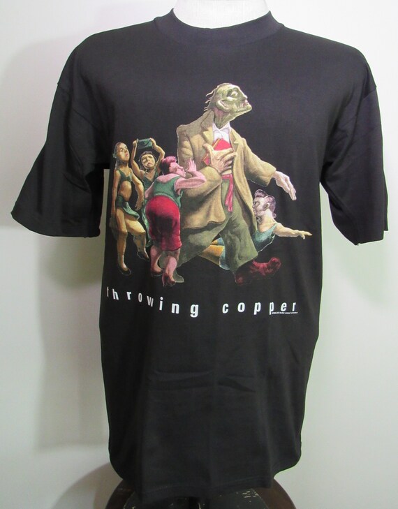トップス 90s Throwing Copper Live tshirt 1994 Vintage 90's 1994 Live Throwing Copper T-shirt Size Large