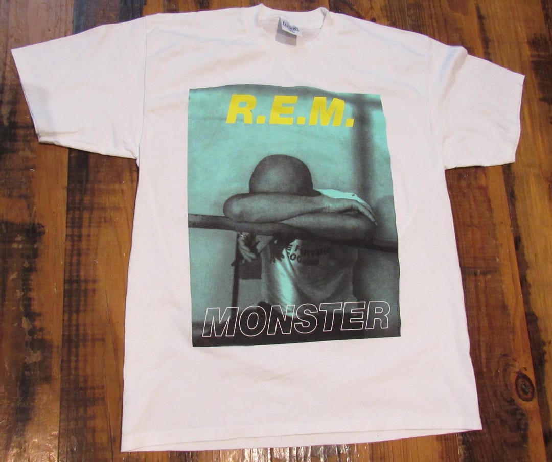 Vintage 90's REM Monster Album Promo T-shirt XL Nice Man Tag - Etsy