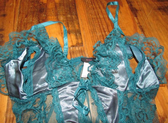90's Low Back Negligee by Fredericks Of Hollywood