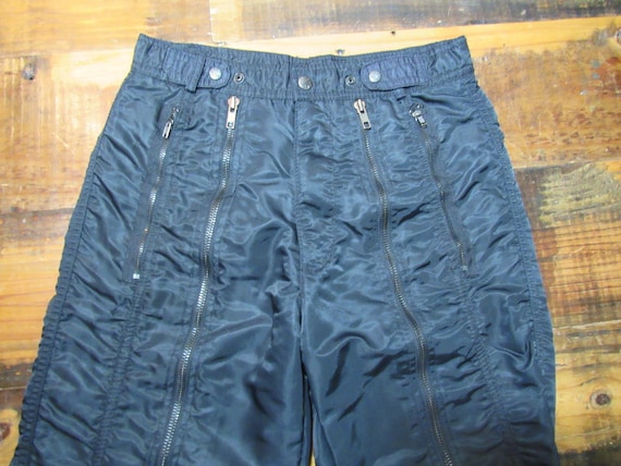 2000年初期NEIL BARRETT Zip Morph Cargo Vintage 80's Bugle Boy Countdown Zipper Front Nylon