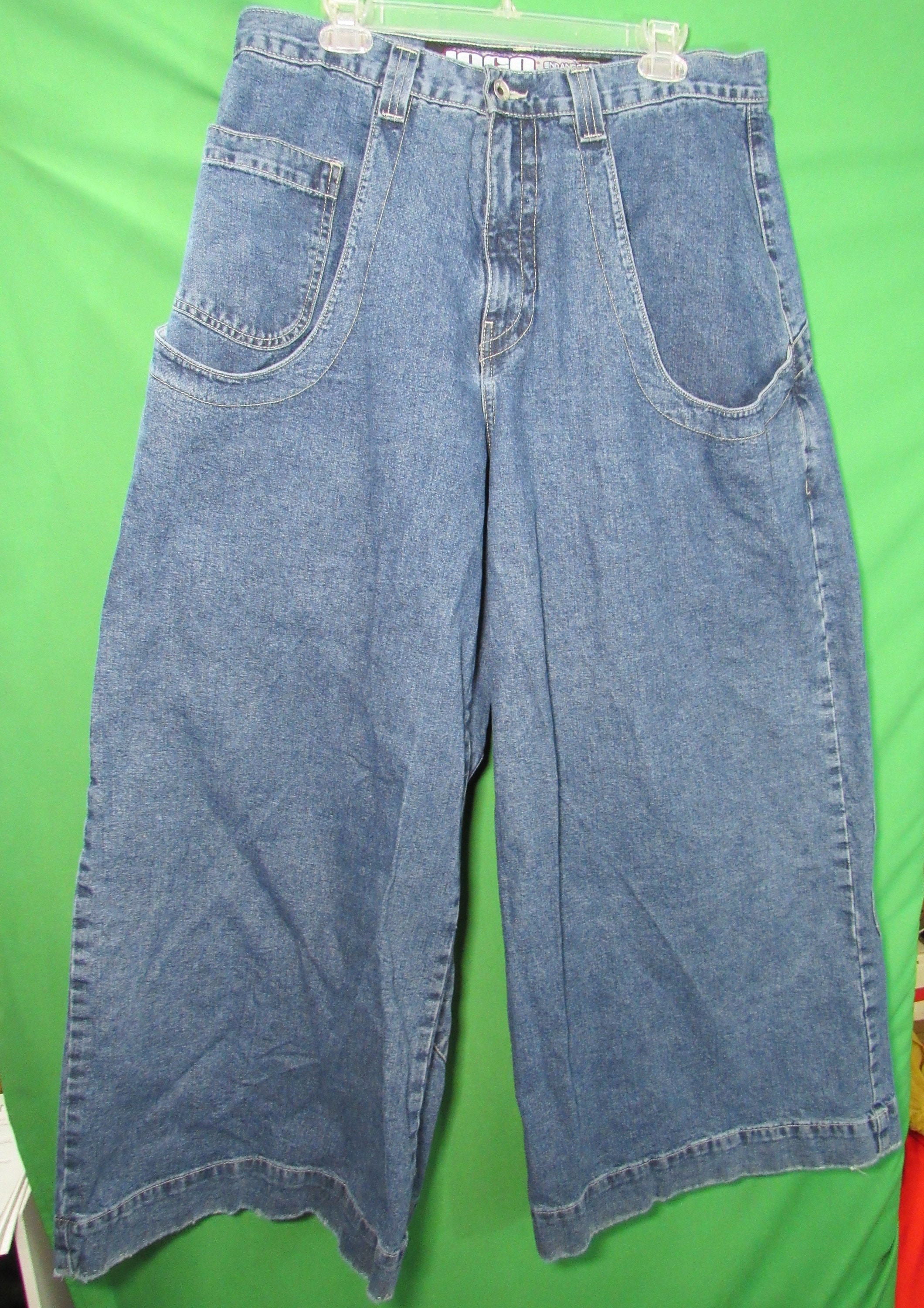 VINTAGE Lee Pipes BMX Jeans Mens 32 X 32 Med Blast Color NWT JNCO 90s Wide  Leg  3765786434