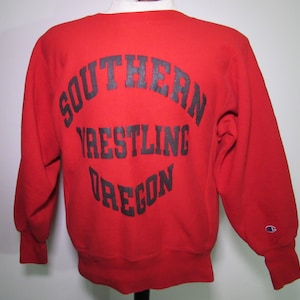 So. Oregon State '80s Champion Reverse Weave Crewneck - Etsy
